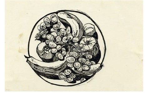 Artwork Title: Untitled (Fruit Plate)