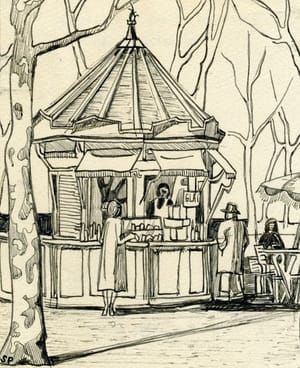 Artwork Title: Citronnade Stand in Tuileries