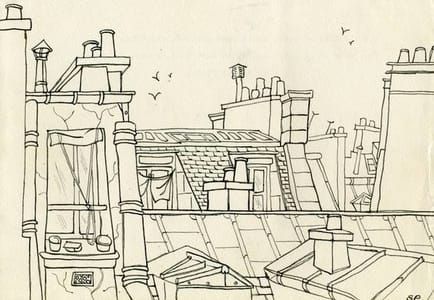 Artwork Title: Chimney View