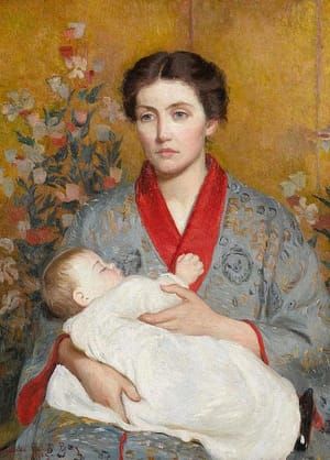 Artwork Title: The Blue Kimono