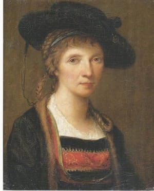 Artwork Title: Self Portrait in the Traditional Costume of the Bregenz Forest