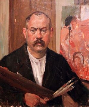Artwork Title: Self Portrait without a Collar