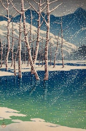 Artwork Title: Taishô Pond at Kamikôchi
