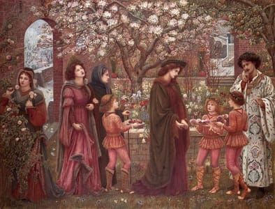 Artwork Title: The Enchanted Garden of Messer Ansaldo