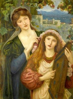 Artwork Title: The Childhood of Saint Cecilia