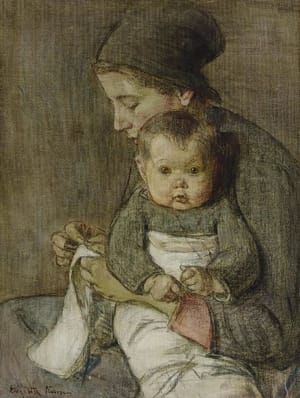 Artwork Title: Mother and Child