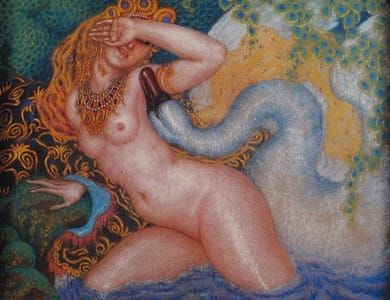 Artwork Title: Leda and the Swan