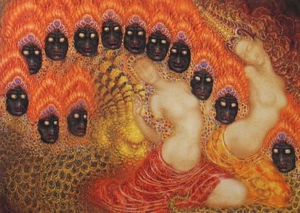Artwork Title: Les femmes de Nadjis