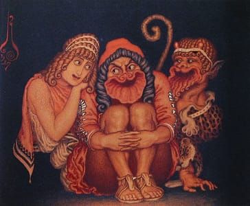Artwork Title: The Spirits of the Home