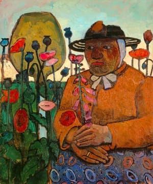 Artwork Title: Alte Armenhauslerin