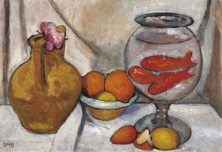 Artwork Title: Still Life with Fish Bowl