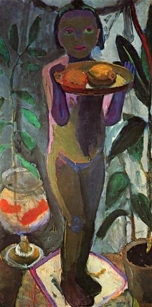 Artwork Title: Child with Goldfish Bowl 1906