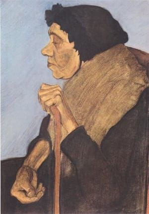 Artwork Title: Old Blind Woman