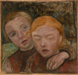 Artwork Title: Das blinde Schwesterchen (The Blind Sister)