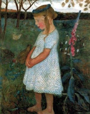 Artwork Title: Elsbeth in the Garden