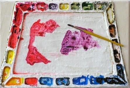 Artwork Title: Watercolor Palette