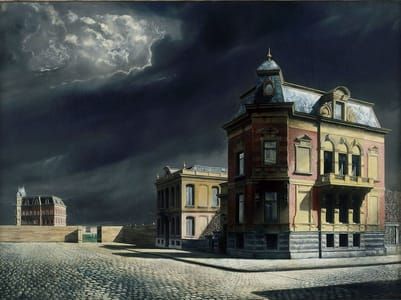 Artwork Title: Stadsgezicht (City View)