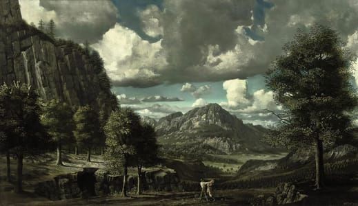 Artwork Title: Landscape with Fighters