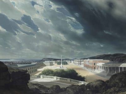 Artwork Title: Stadsgezicht (Cityscape)