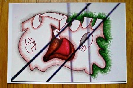 Artwork Title: Drawguing4