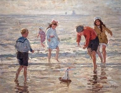 Artwork Title: Strandplezier (Beach Fun)