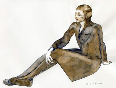 Artwork Title: La femme aux pensées volages