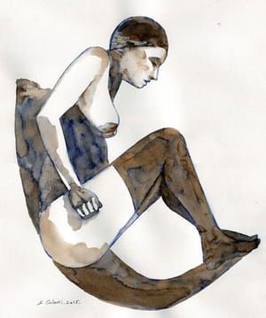 Artwork Title: Femme Et Un Reste De Lune