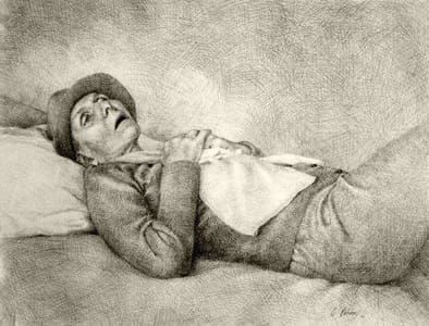 Artwork Title: Despair of a Ravaged Mind