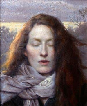 Artwork Title: Reckoning - Winter Self Portrait