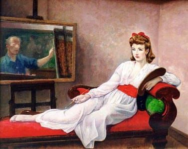 Artwork Title: Iona Robinson and Self-Portrait