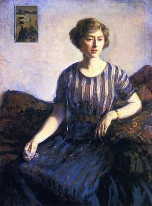 Artwork Title: Tess Kroll Pergament, The Artist’s Sister