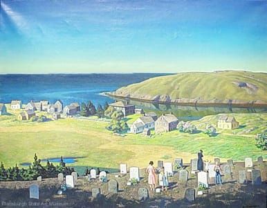 Artwork Title: Memorial Day, Monhegan