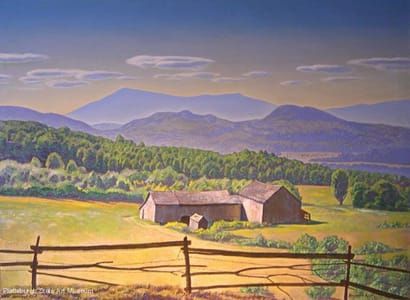 Artwork Title: Abandoned Farm