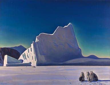 Artwork Title: Seal Hunter: North Greenland