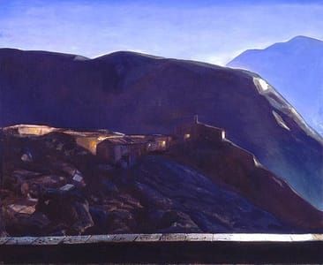 Artwork Title: Moonlight–Maritime Alps