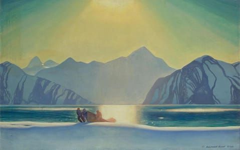 Artwork Title: Sunglare: Alaska