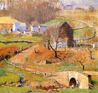 Artwork Title: Rural Landscape