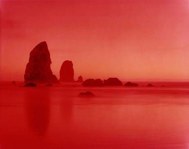 Artwork Title: Melancholic Metadata, Oregon Coast