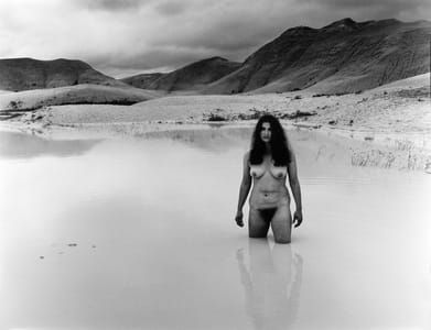 Artwork Title: Self-portrait in white Water