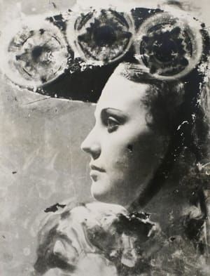 Artwork Title: Profile Portrait with Glasses and Hat