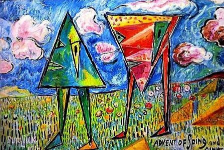 Artwork Title: Advent of Spring and Summer