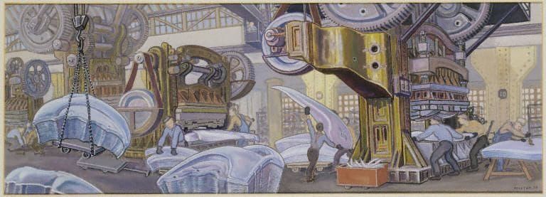 Artwork Title: Auto Body Press