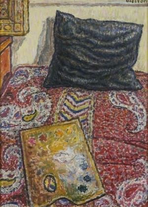 Artwork Title: Palette on Couch