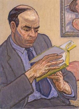 Artwork Title: Dos Passos Reading