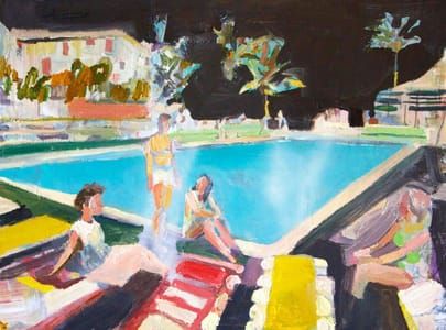 Artwork Title: Midnight Swim