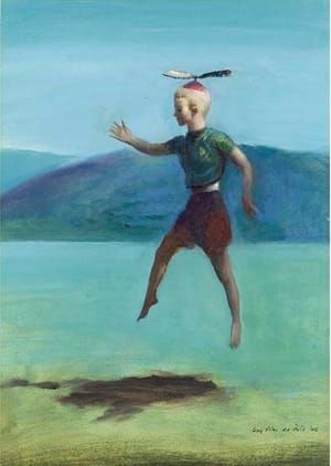 Artwork Title: Boy with Propeller Beanie