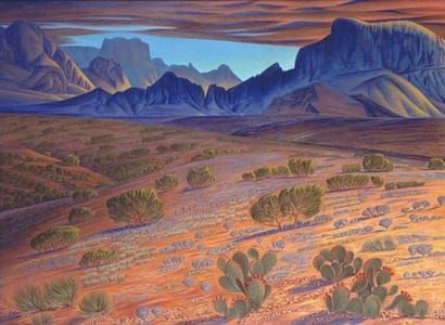 Artwork Title: Chief Alsate’s Profile, Big Bend