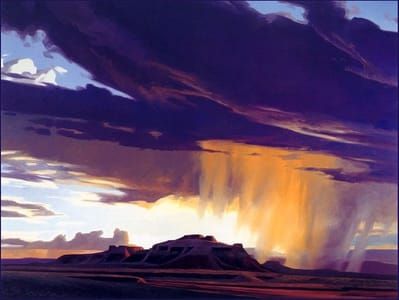 Artwork Title: Rainy Season