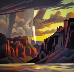 Artwork Title: Canyon Strike