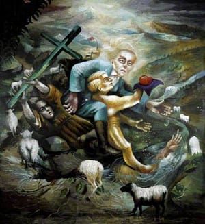 Artwork Title: Elegant Gestures of the Drowned after Max Ernst